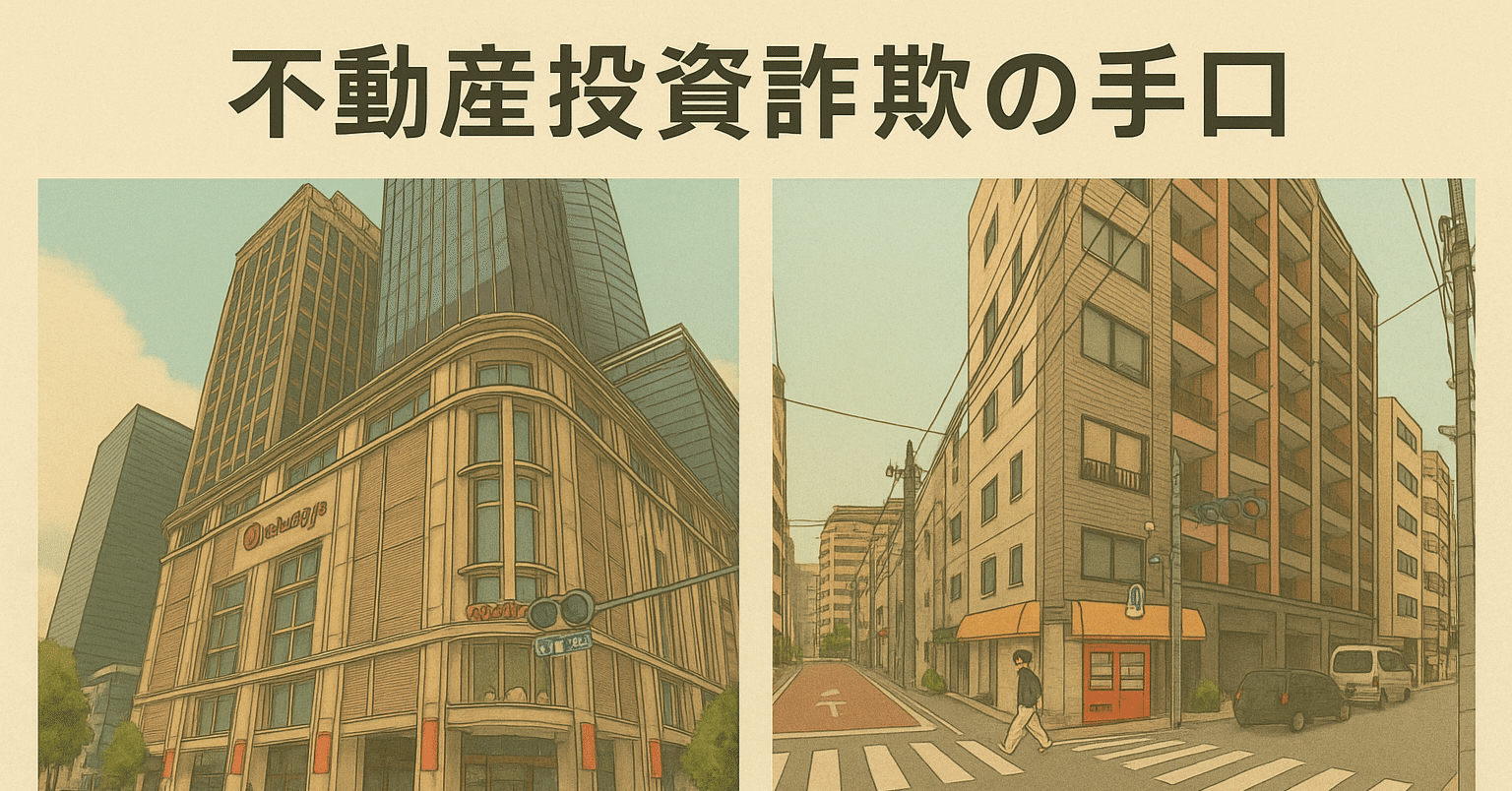 不動産投資詐欺の手口(その1)｜復活のHatano【守破離】