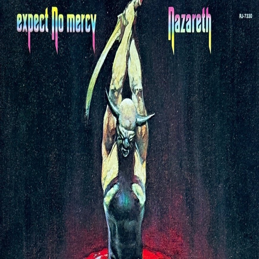 Nazareth『Expect No Mercy』：ジャケットのヘヴィさと中身のギャップ