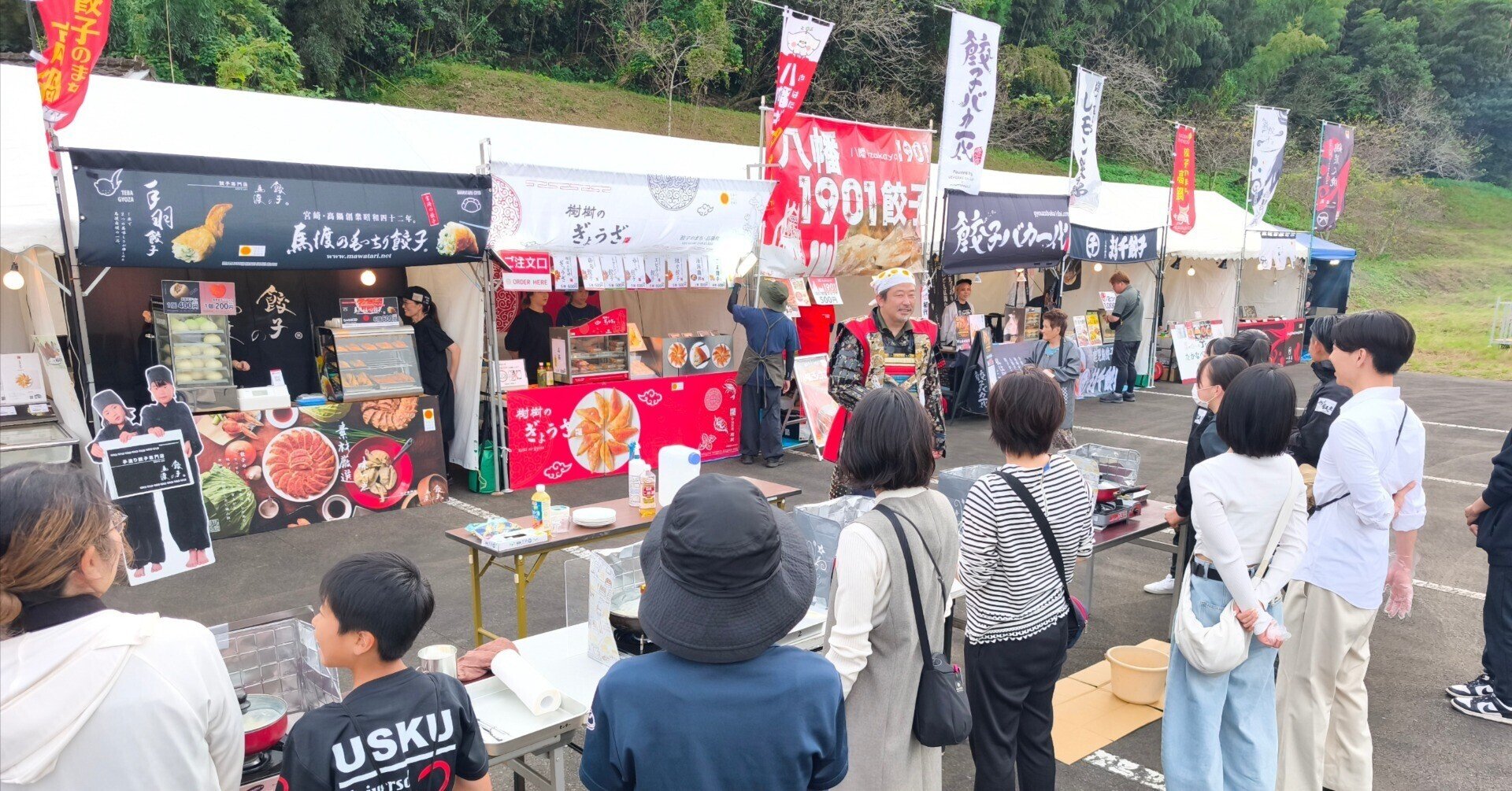高鍋餃子フェスin灯篭祭りにも行ったよ！