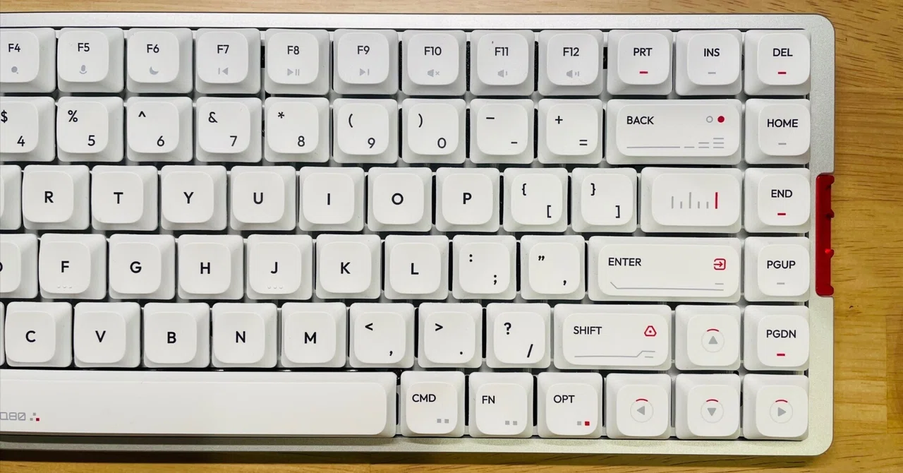 Mechanical Profile Low MQ80 IQUNIX Amazon.com: ハードケース付き 本体 ホワイトキーボード MQ80 iQunix Keyboard Work for キーボード