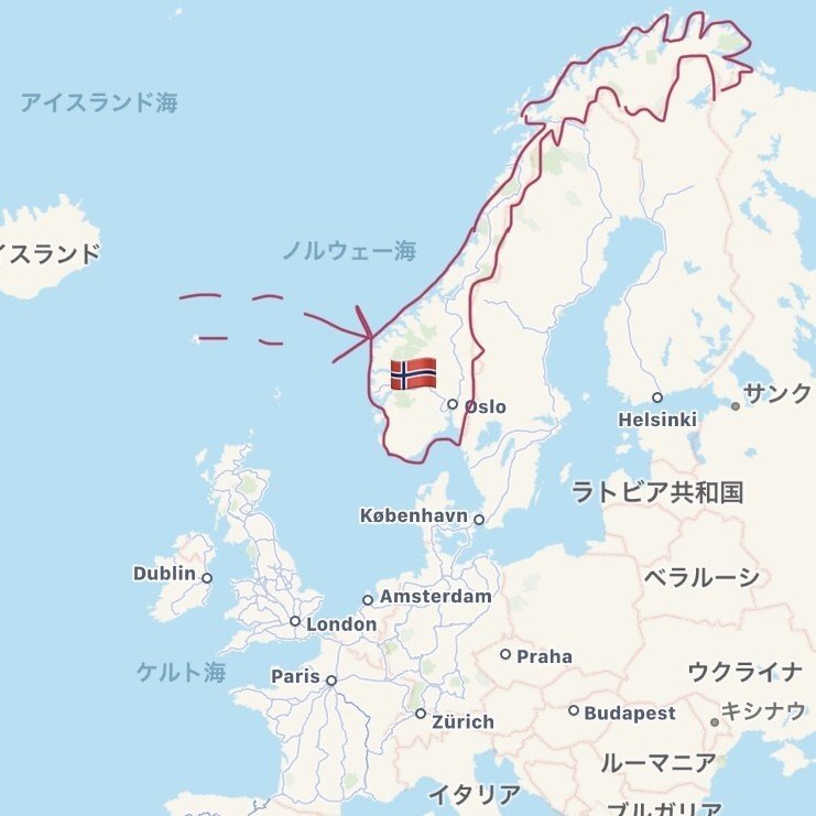 ノルウェーについて Misa Note