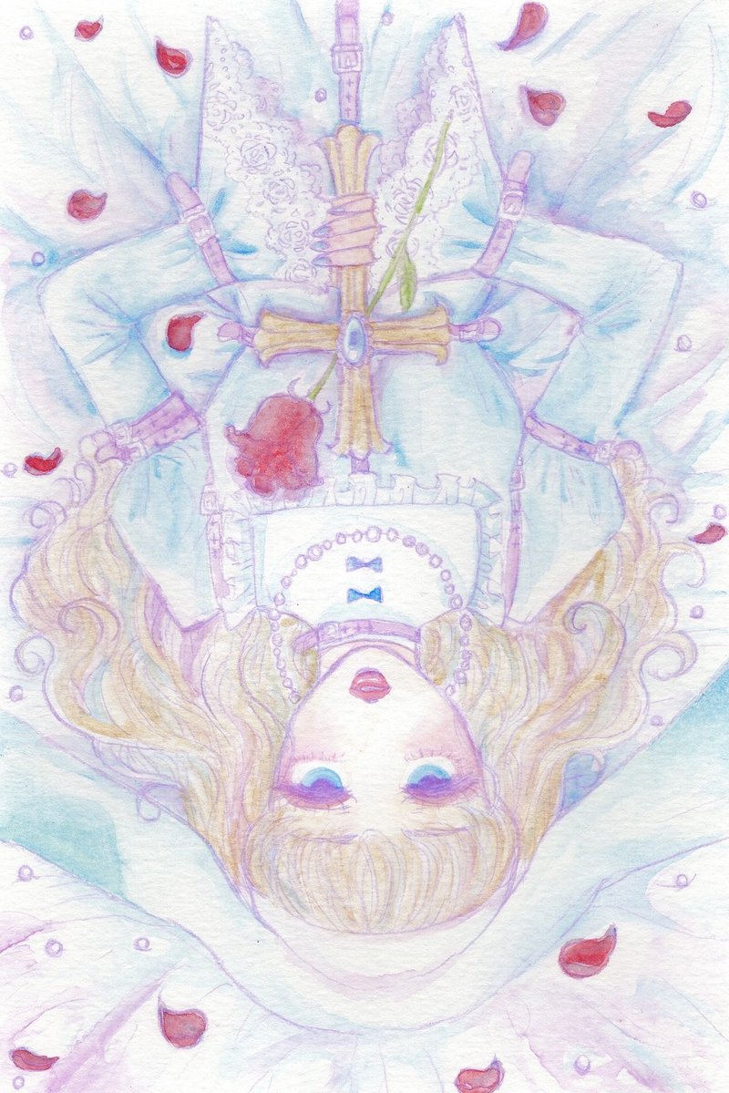 イラスト 魂は永遠に純潔 にじの ゆに Note