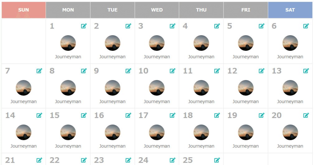 んぺな #多忙ページ 今年もひとりアドベントカレンダーが始まった｜Journeyman(ジャニ)🍑と