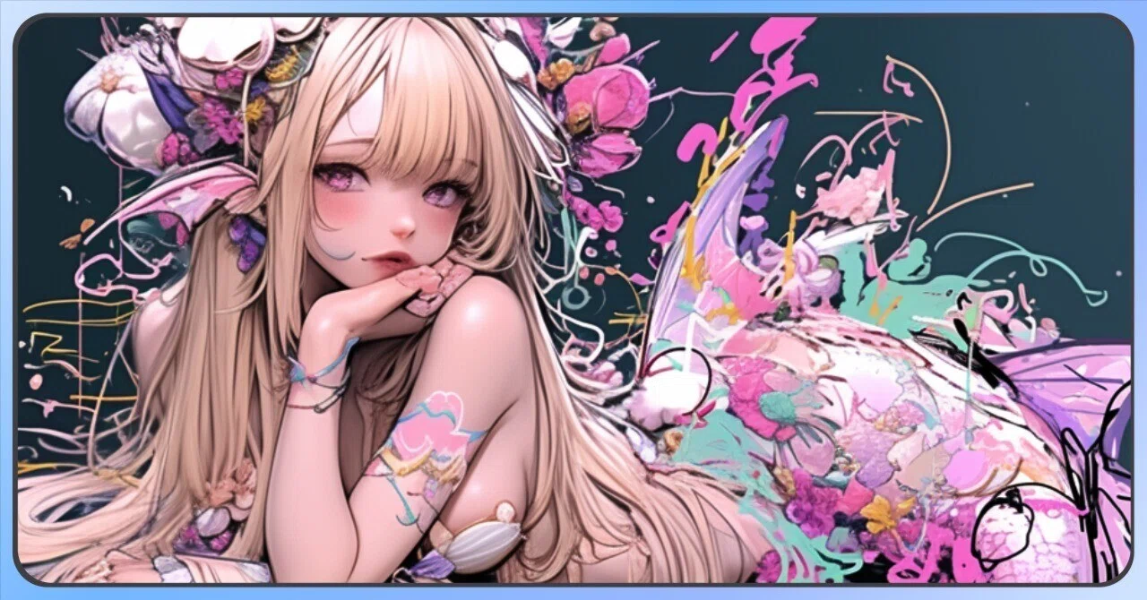 白銀の髪同盟】祈りを喰む人魚 (#AIイラスト#画像生成AI#niji6)｜スイ