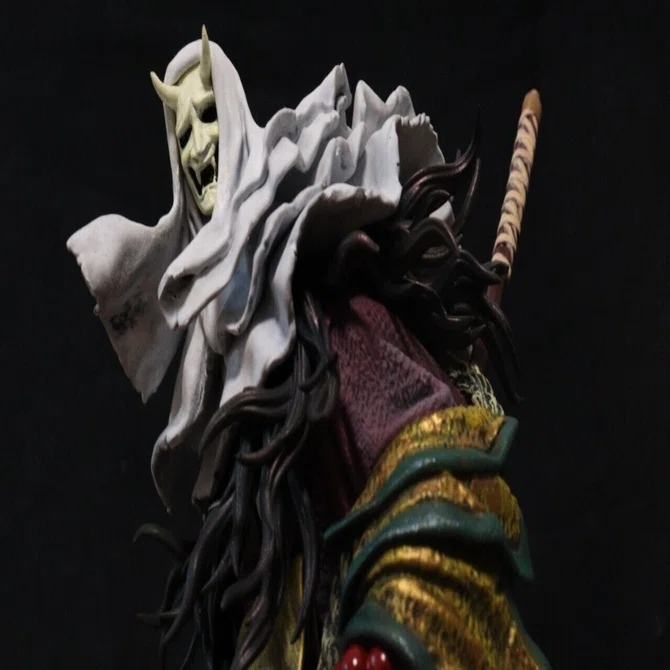 はじめに】ガレージキット塗装の記録① 「破戒僧」（SEKIRO）｜吉岡(KY)