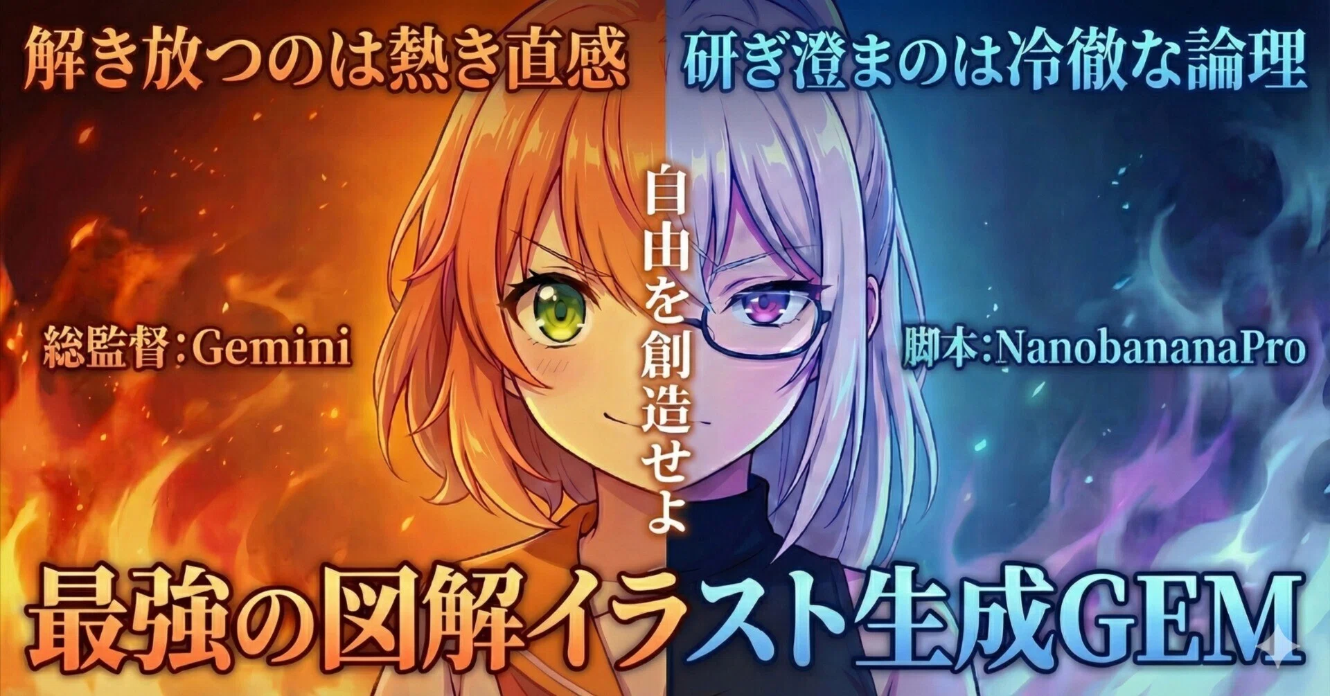 イラスト作成 無料配布】誰でも簡単🍌最強の図解イラスト作成ツール【NanobananaPro