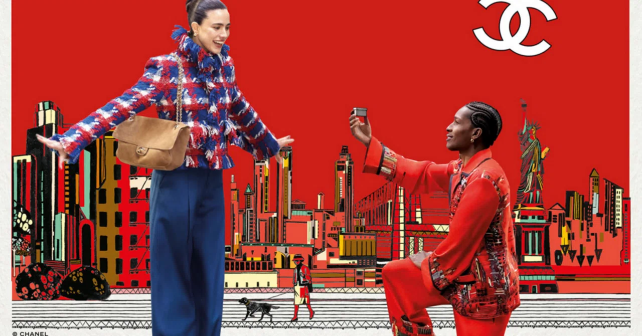 CHANELのショートムービーが最高すぎる 。ASAP Rockyとマーガレット