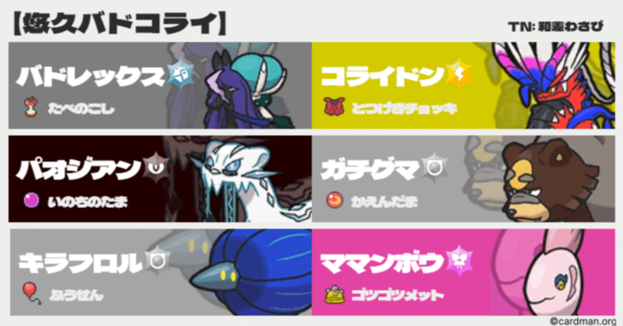 悠久バドコライ】S36 最終24位 R2012｜和差わさび