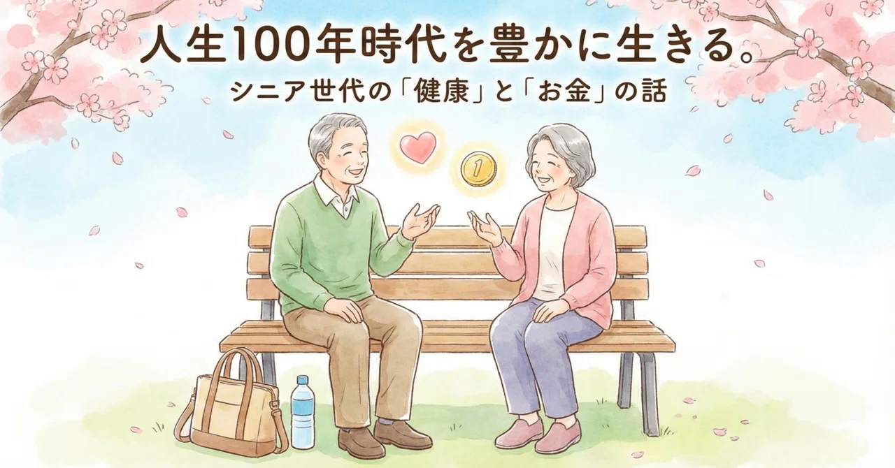 人生100年時代を豊かに生きる。シニア世代の「健康」と「お金」の話|お金の寺子屋 シニア資産運用