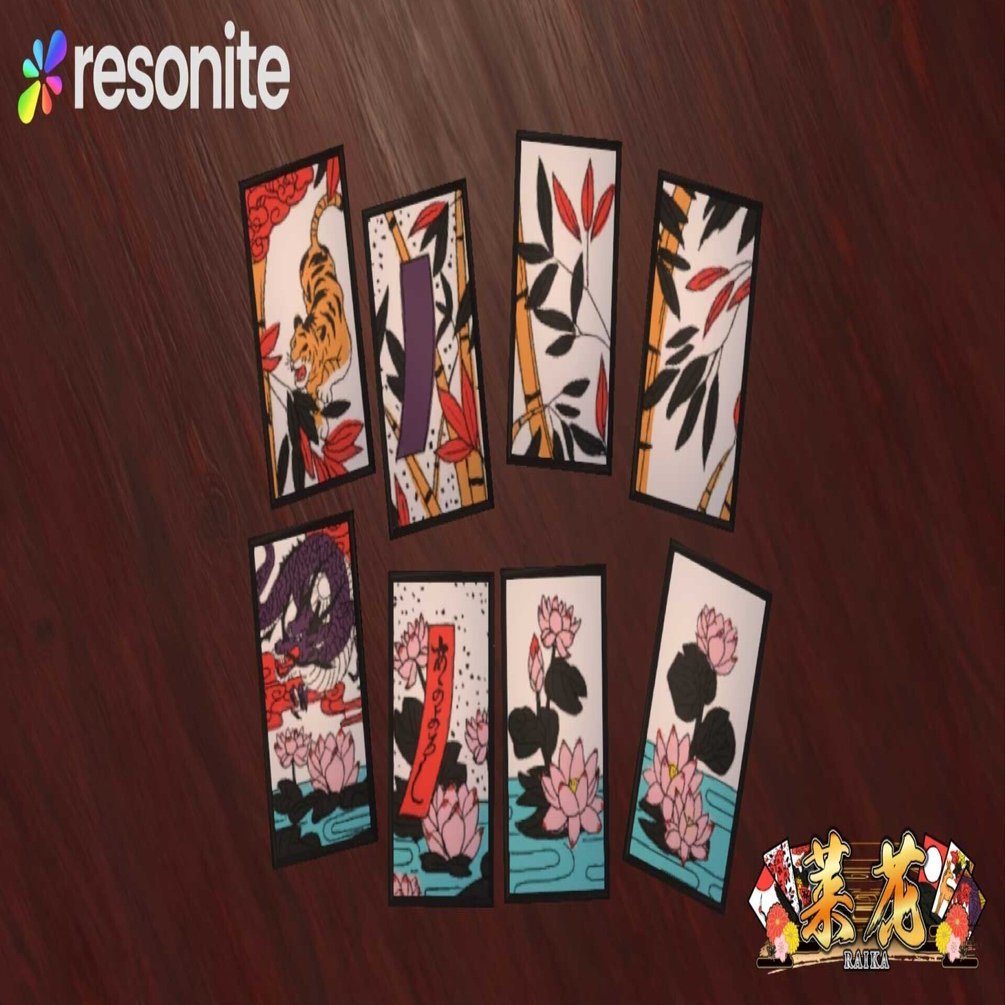 Resonite花札「萊花」で13月札・14月札を使へるやうにした話｜萬朶櫻