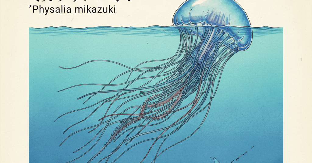 新種の毒クラゲ「ミカヅキノエボシ」東北大が発見｜fitenao