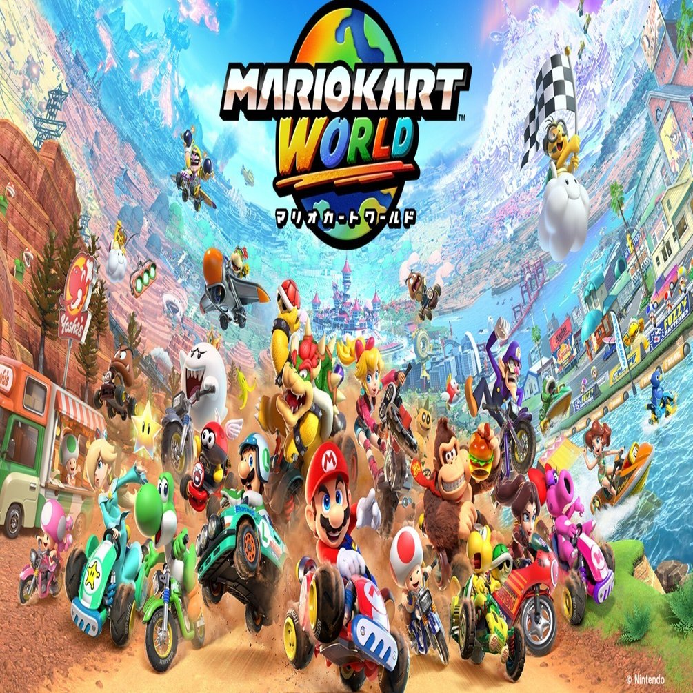 シリーズ最大の挑戦作『マリオカートワールド』｜ふらぐのーしす