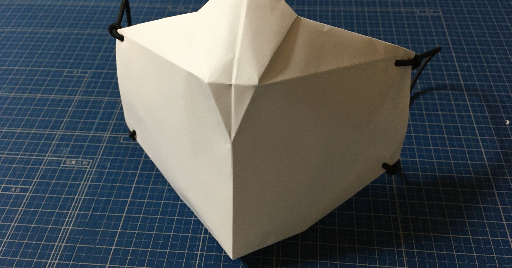 用紙で作る 折り紙マスク Mono96 Mask 1 0 の拡張 Mono96um Note 用紙で作る 折り紙マスク Mono96 Mask 1 0 の拡張 Mono96um Note