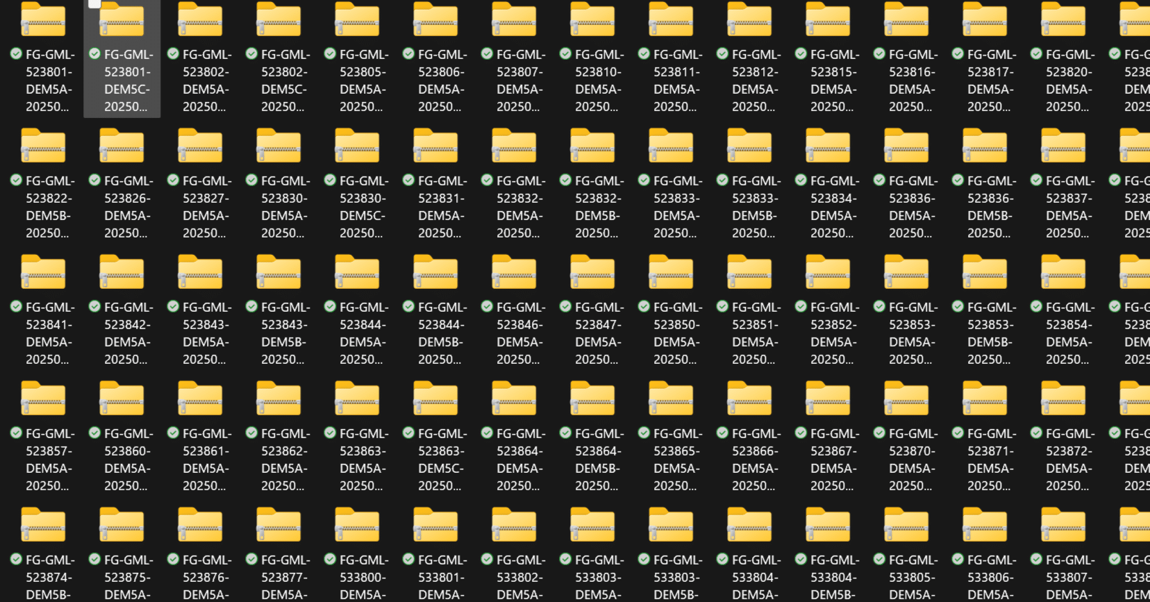 大量のZIPファイルを一度に解凍して、中身だけ1つのフォルダーに