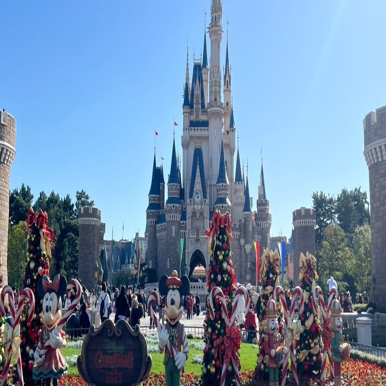 クリスマスディズニー2025🎄リルリンリン・ミッキーワッフル争奪戦