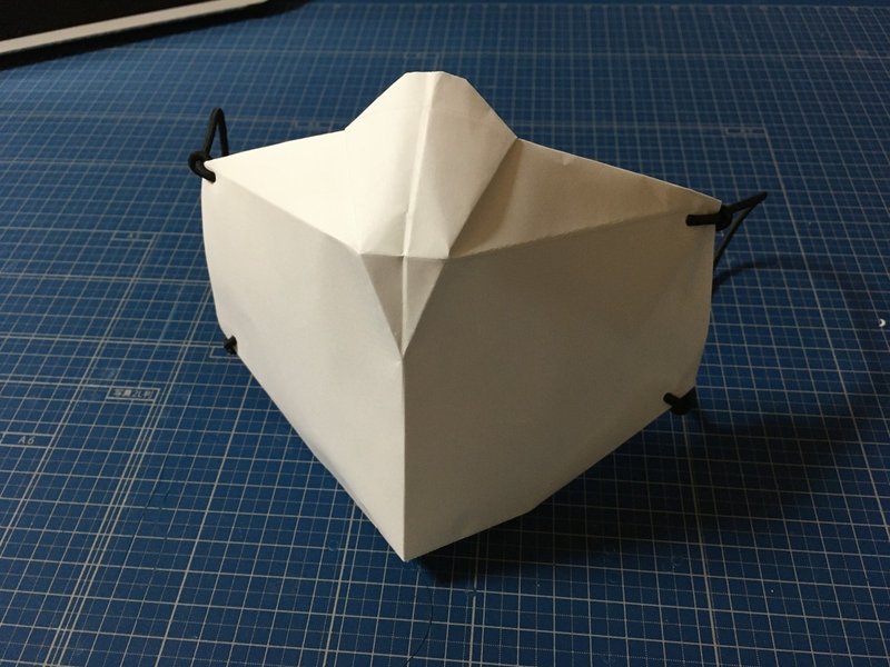 用紙で作る 折り紙マスク Mono96 Mask 1 0 の拡張 Mono96um Note 用紙で作る 折り紙マスク Mono96 Mask 1 0 の拡張 Mono96um Note