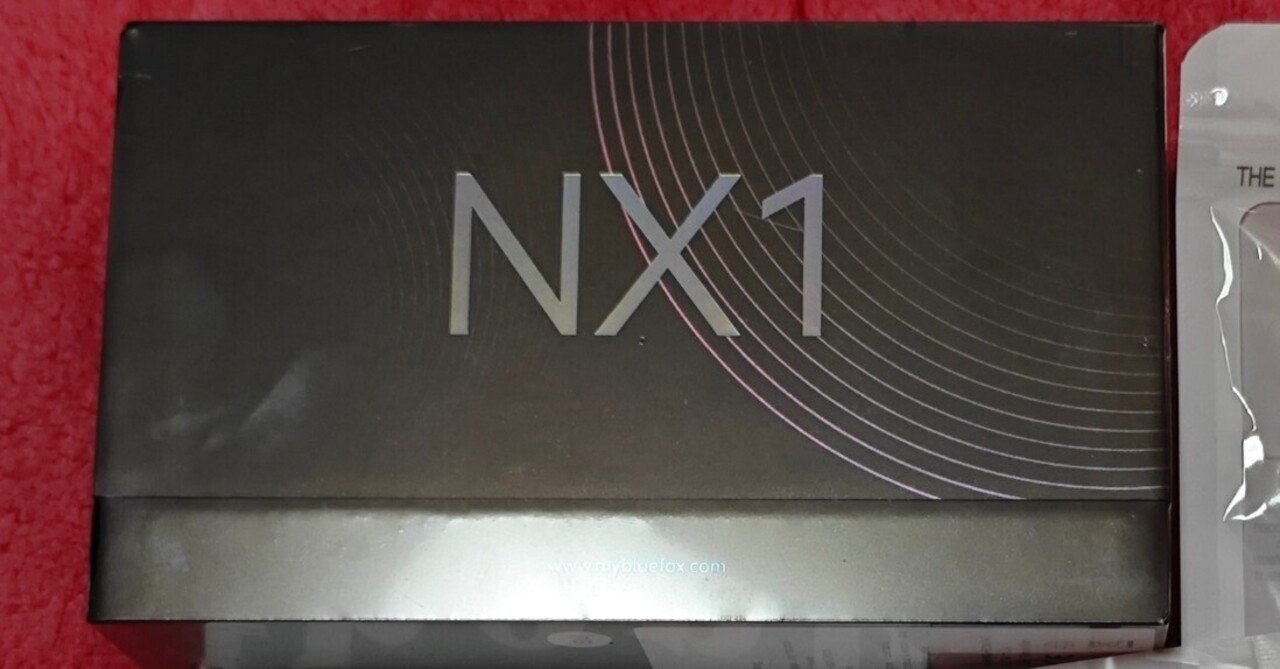 BLUEFOX NX1 本体 ステッカー付き 4inchスマホBlueFox NX1到着｜葉月 陽