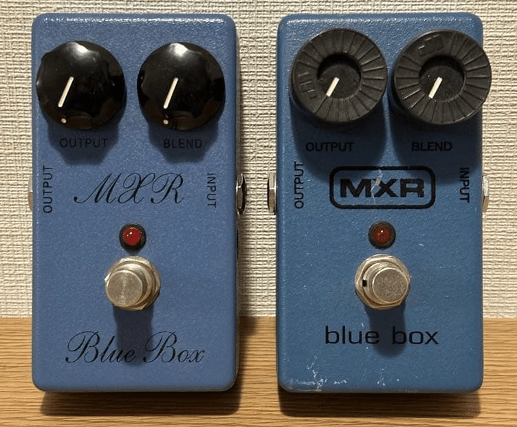 MXR Blue Box Script ブルーボックス オクターブファズ MXR Blue Box Script ブルーボックス オクターブファズ MusicMaker