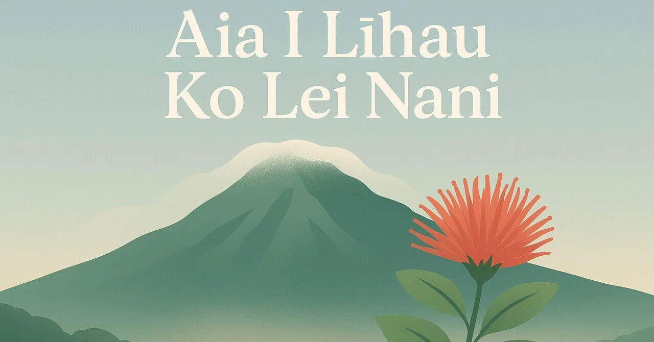 《和訳&解説》Aia I Līhau Ko Lei Nani(アイア・イ・リハウ・コー・レイ・ナニ)|ハワイ語の歌詞と意味【マウイの平和と王家 ...