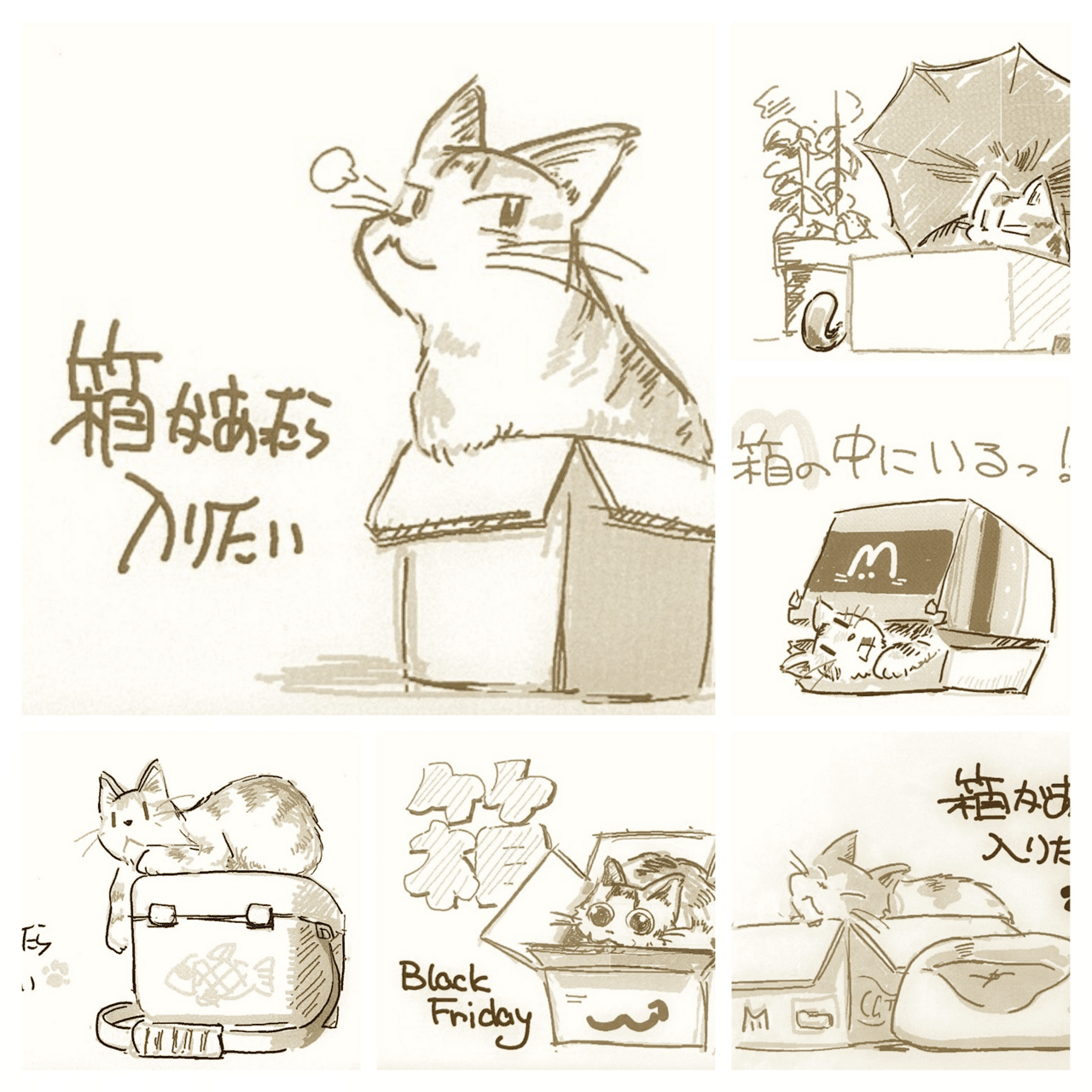 箱入り猫 鉛筆画 あすかけんが織りなす色鉛筆画の世界。 こりすのトトちゃん、猫などの