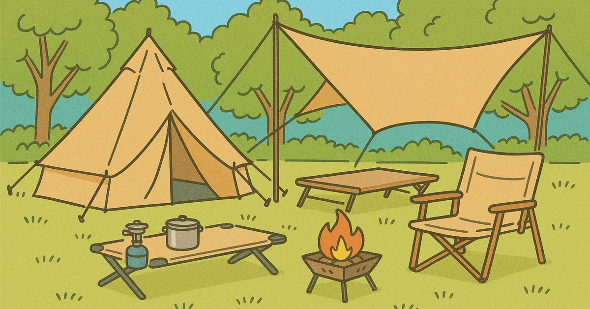 [Compact Outdoor Wagon] Camping Gear Introduction｜K_unity
