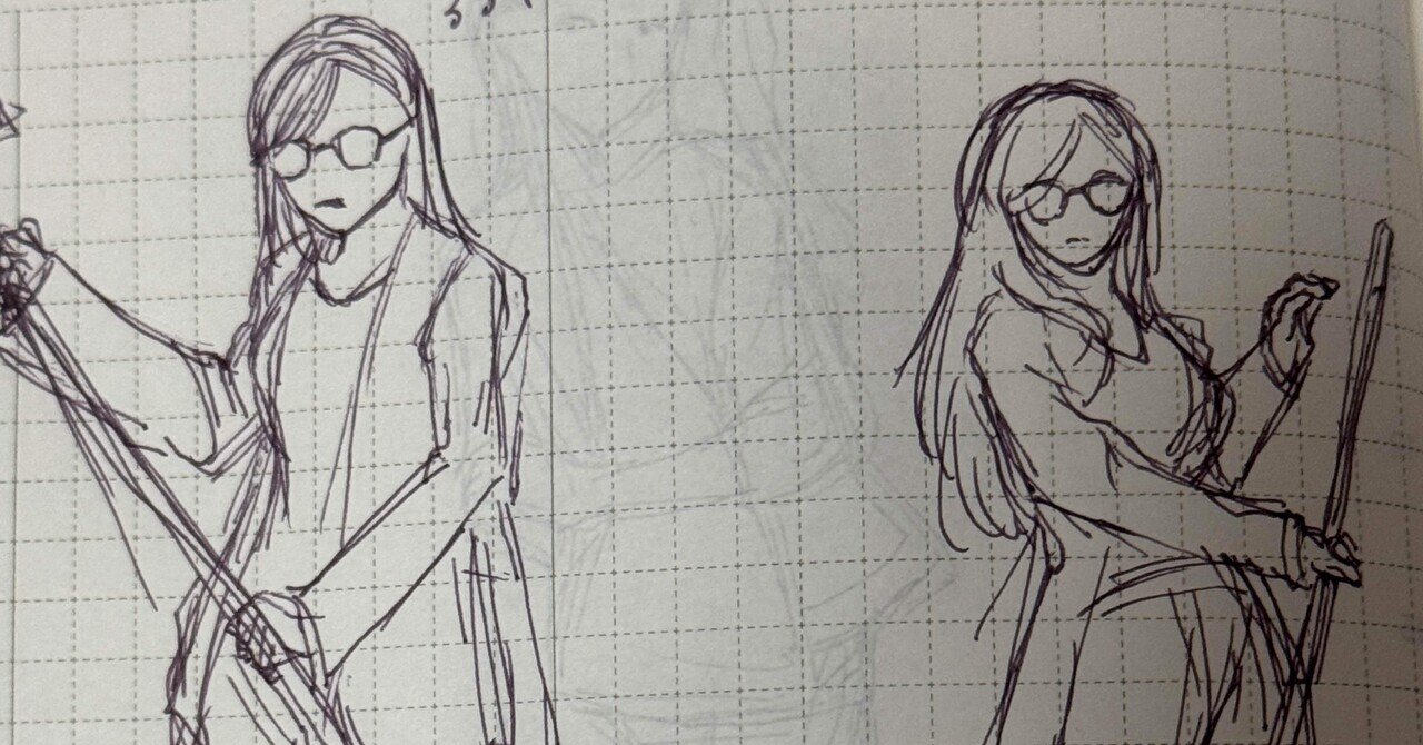 ジェスドロスケッチ128｜chatas_note