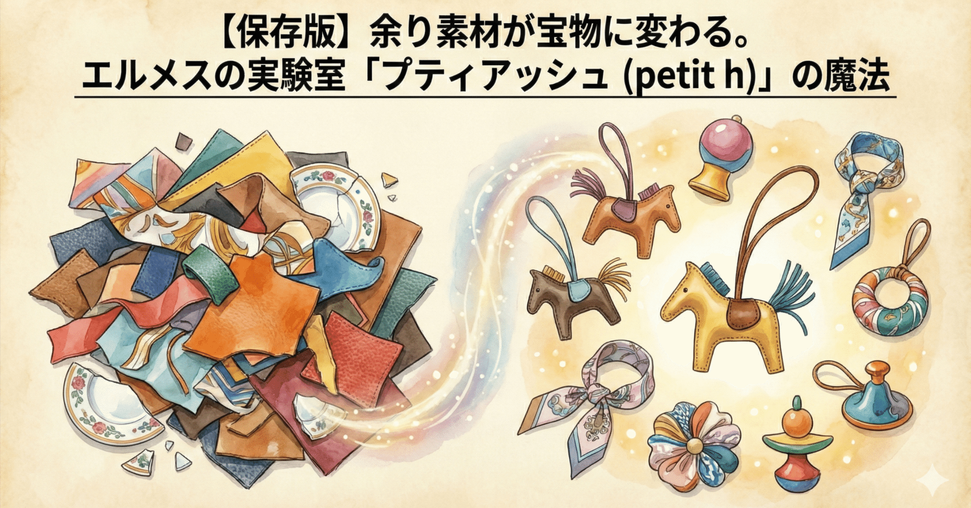 保存版】余り素材が宝物に変わる。エルメスの実験室「プティアッシュ
