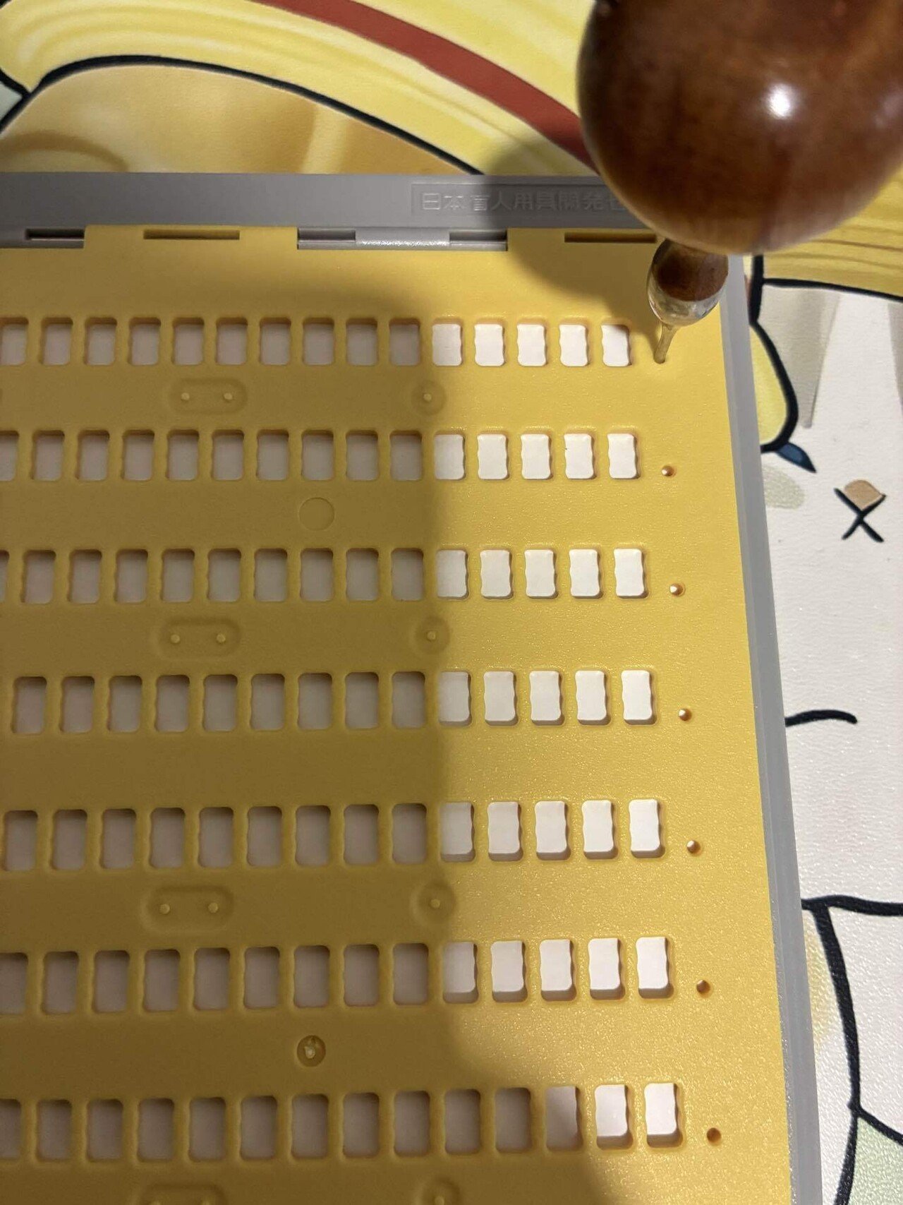 点字盤 日本の大判両面打ちだけど簡易点字板！｜Imran ～心・身・魂のセラピー