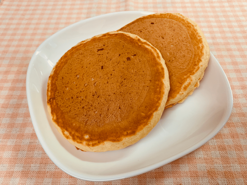 ホットケーキミックスを使わないホットケーキ ひと Note