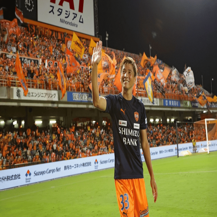 清水エスパルス33番：乾貴士 ありがとう｜オレンジのPulse