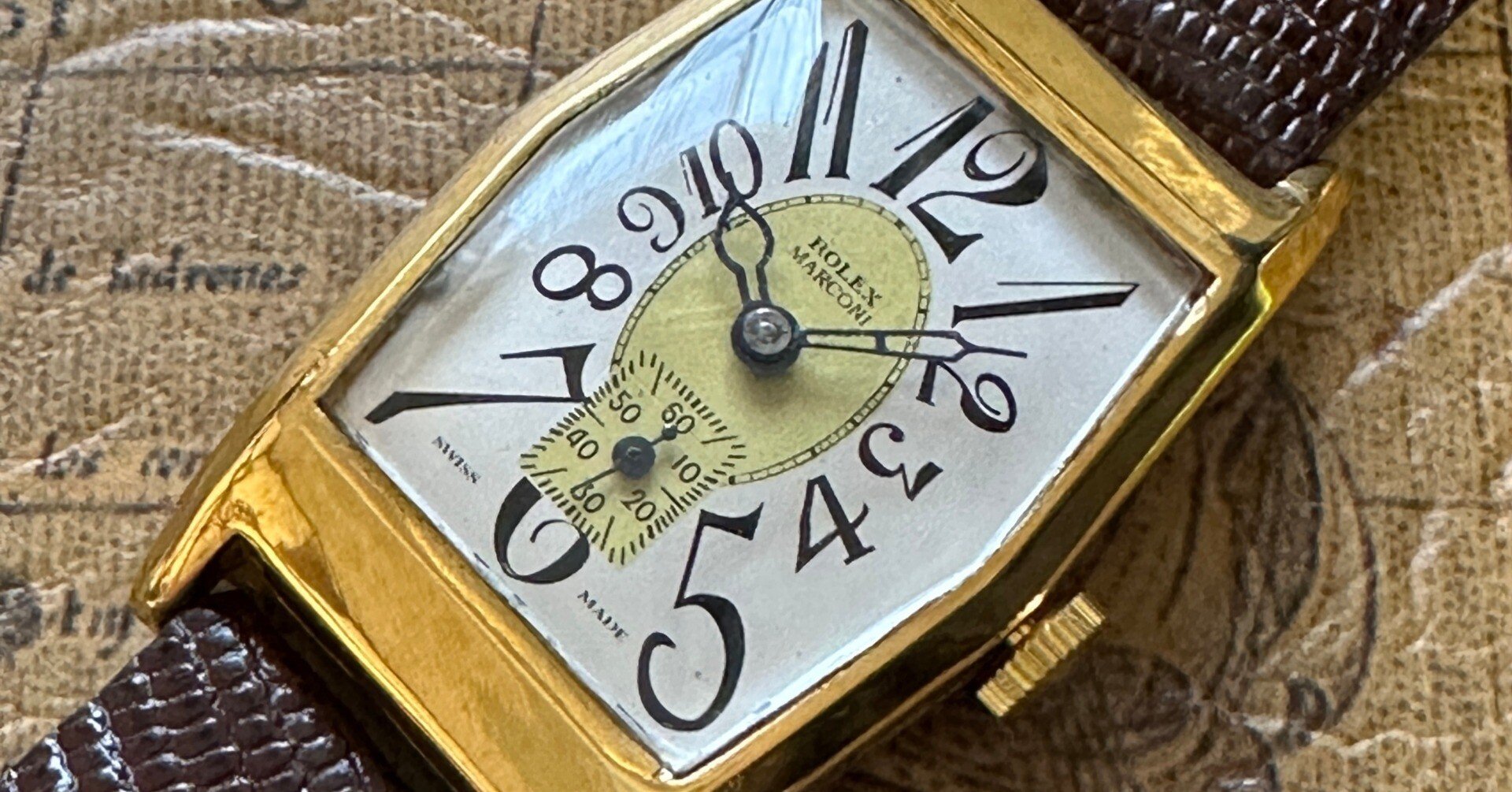 即納【マルコーニ By R.W.C（ROLEX.WATCH.COMPANY）】1920年代以降