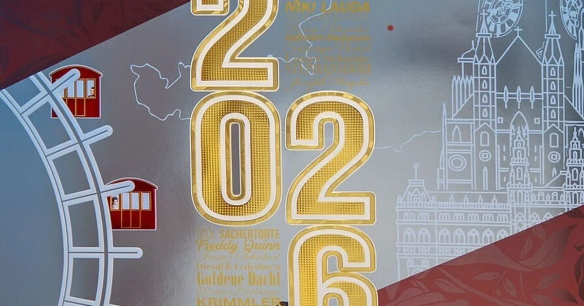 The 2026 Kurz Calendar is Austria 🇦🇹｜箔のライブラリー