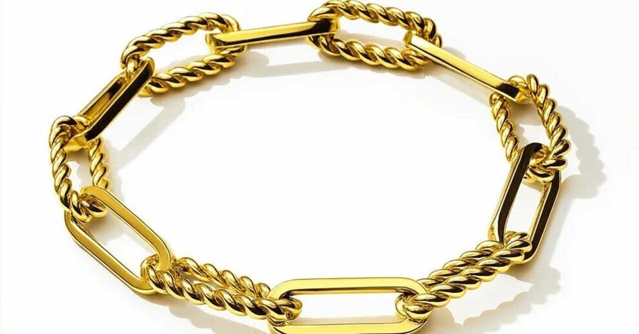 K18イエローゴールドの“ねじりレオンチェーン”。日常にそっと溶け込む