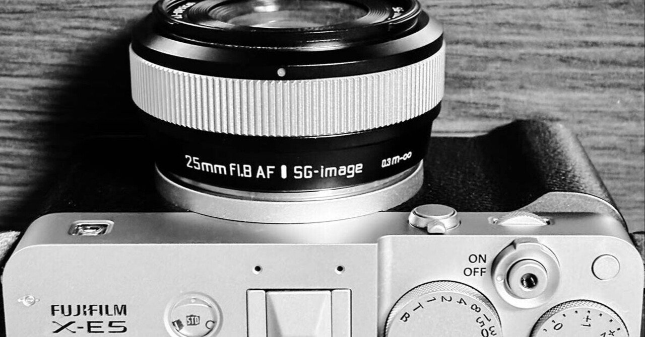 SG-image AF 25mm F1.8 II Xマウント｜borichan | 旅するカメラ