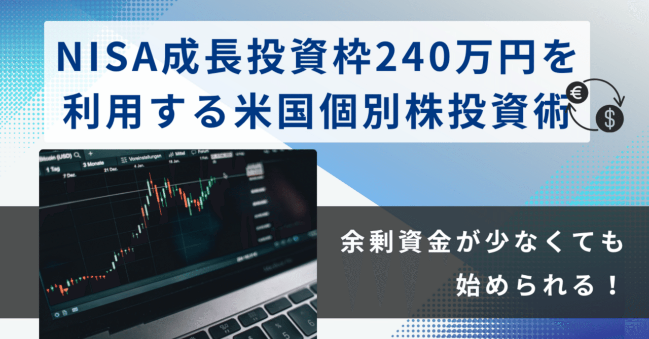 年120万積立中の20代必見！NISA成長投資枠240万円 を半年で2-3倍にする米国個別株投資術｜アイヒモ@米国株AIセクター銘柄分析|米国株|銘柄分析|AI活用