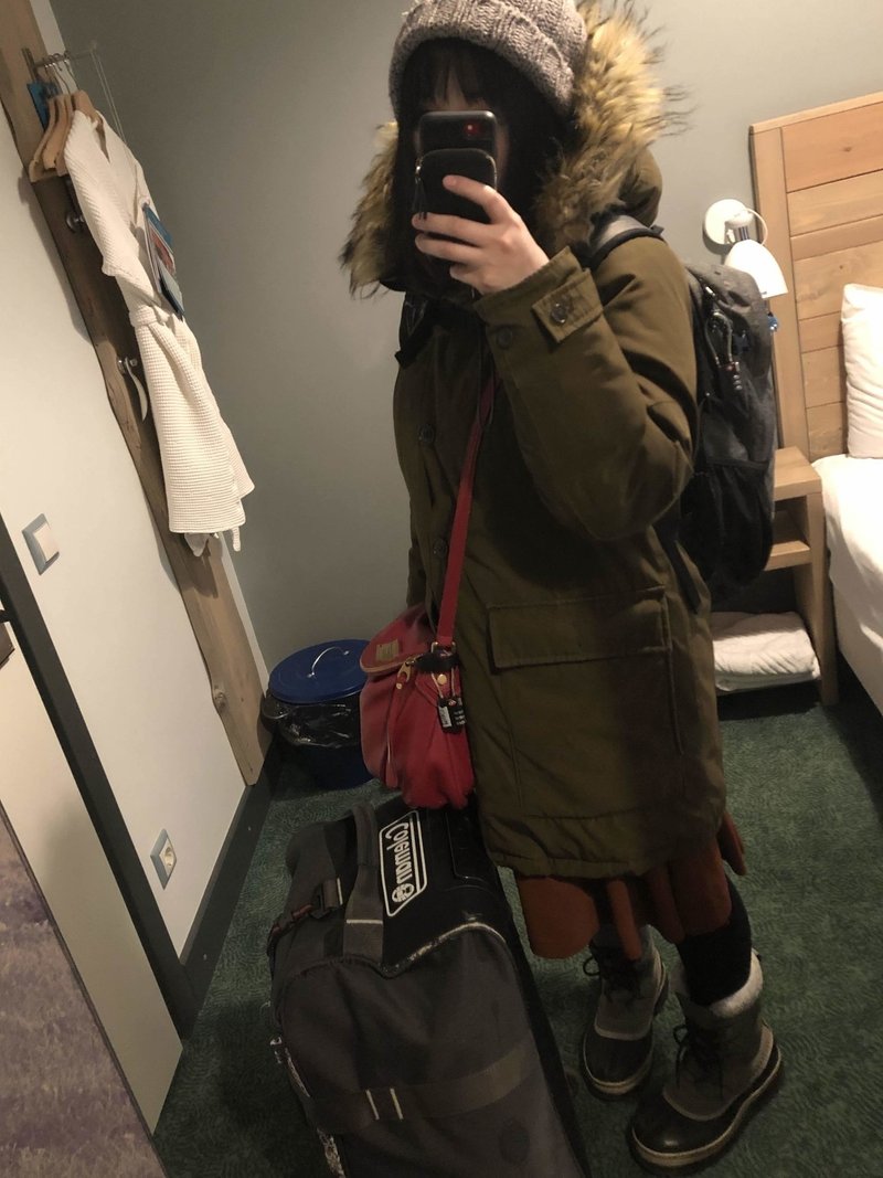 真冬のロシア旅行の服装について 小雪 Note