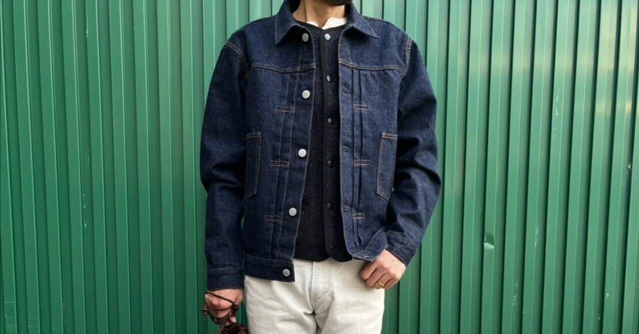 ORDINARY FITSのDENIM JACKET 2ND TYPEでコーディネート｜SLOW JAM