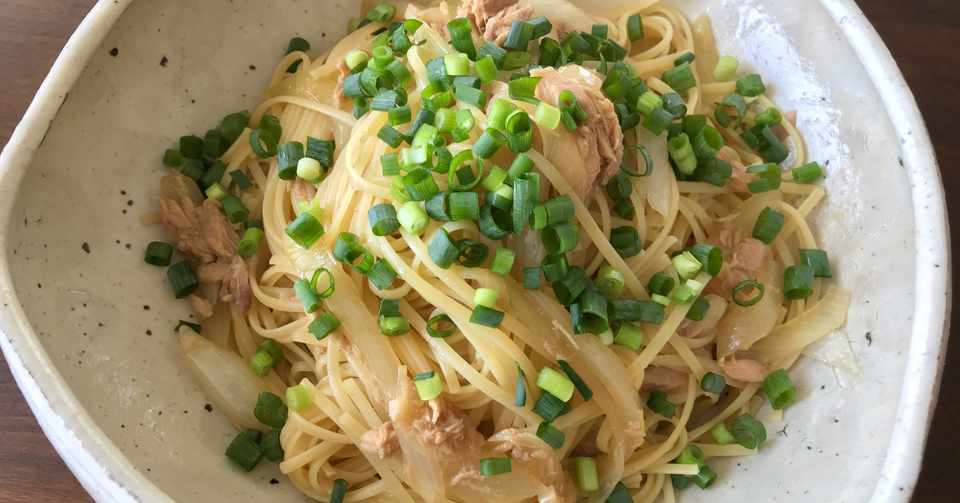 Shuntaro S Kitchen ツナと玉ねぎの和風パスタ Shuntaro Note