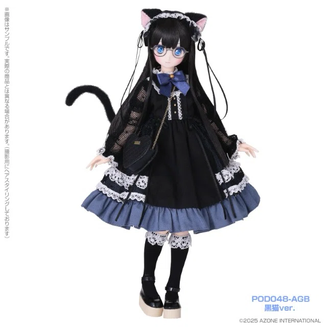 黒髪姫カット❣️おくちが猫ちゃんむにゅくち❣️メガネっ娘