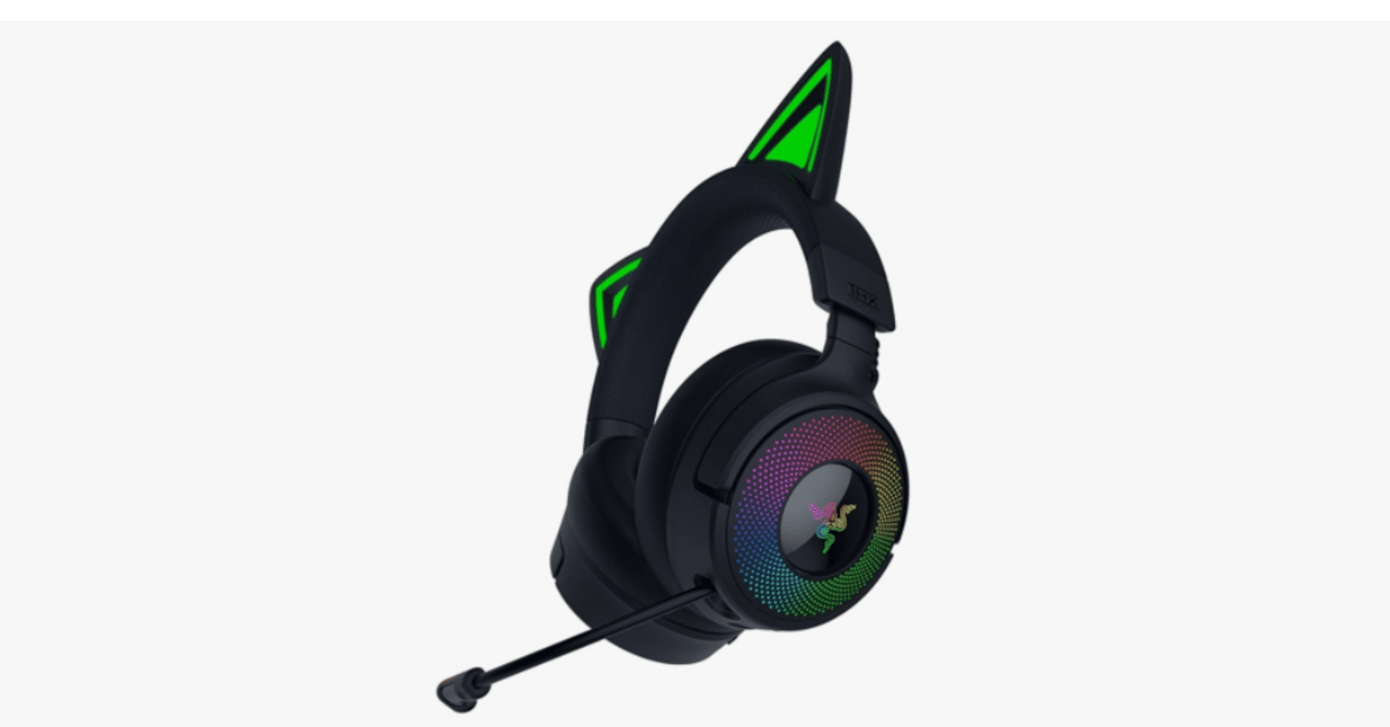 Razer Kraken Kitty V3 Pro ワイヤレス ゲーミングヘッドセット【日本