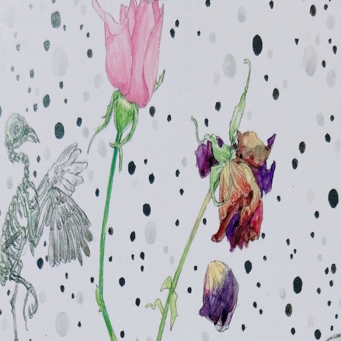 美術館で買ったポストカードを飾る【12月】｜糸