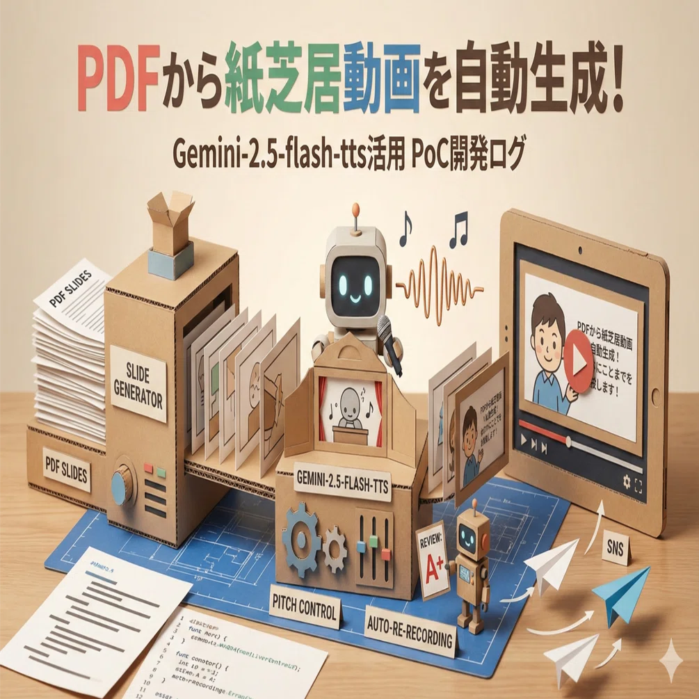 ブログ: スライド生成サービスから生成した PDF から gemini-2.5-flash