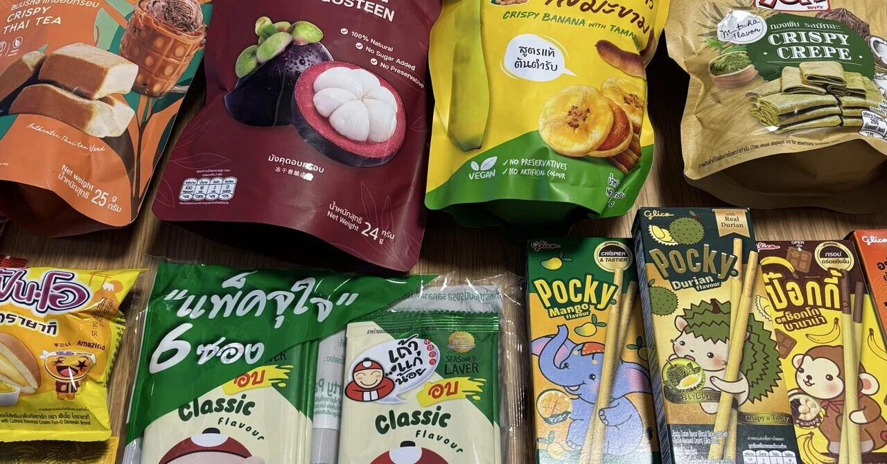 タイ旅】お土産紹介。スーパーが楽しい。｜とまと豆腐