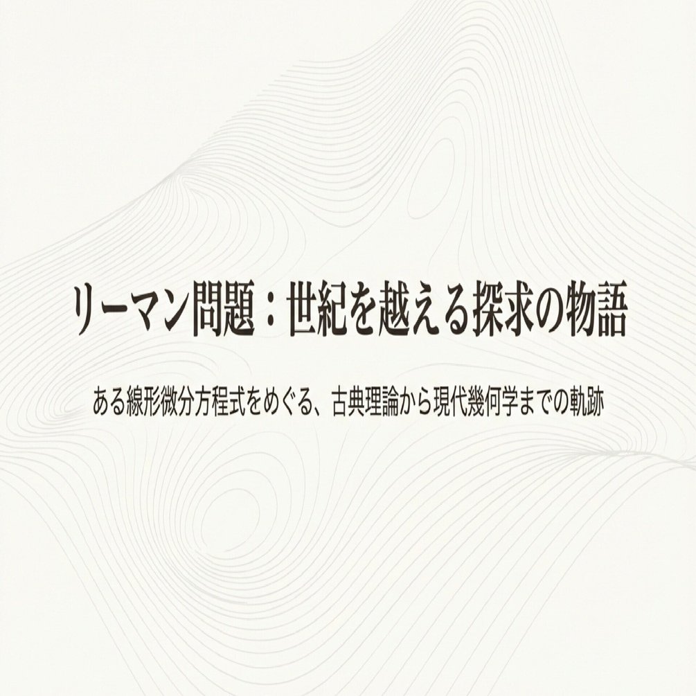 Riemannの問題｜ari1110