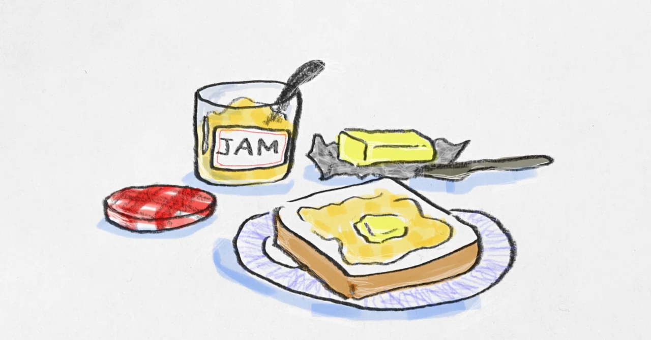 Apple Jam Toast｜KANU