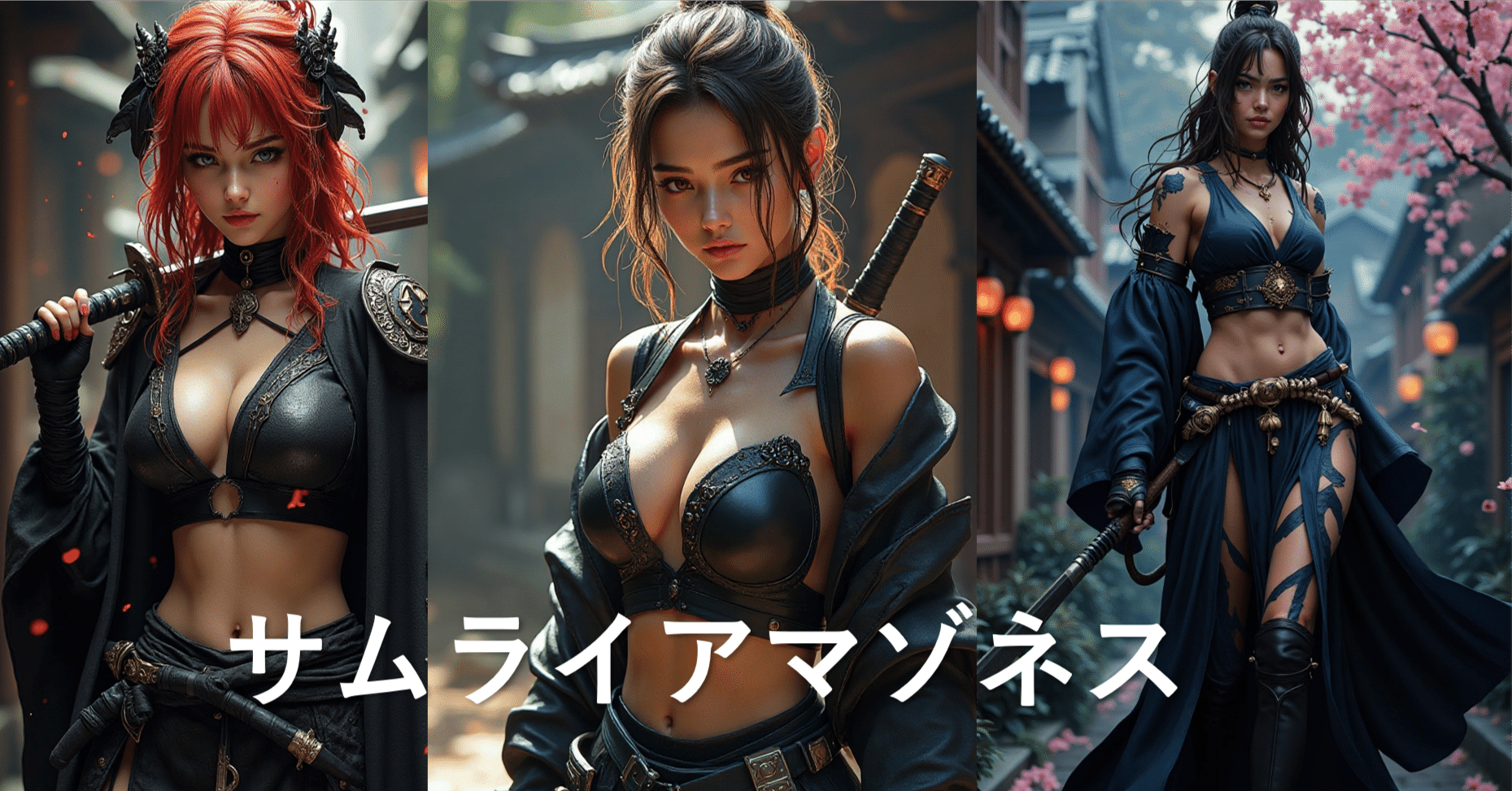サムライアマゾネス ─ 日本発、新たな精神性を持つ女性戦士たち育成
