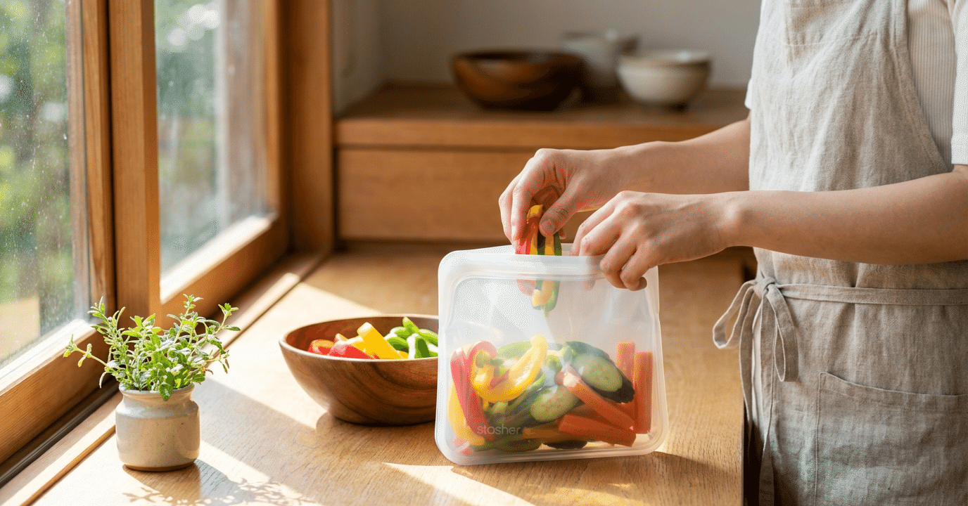 もうジップロックには戻れない】stasher（スタッシャー）のある暮らし