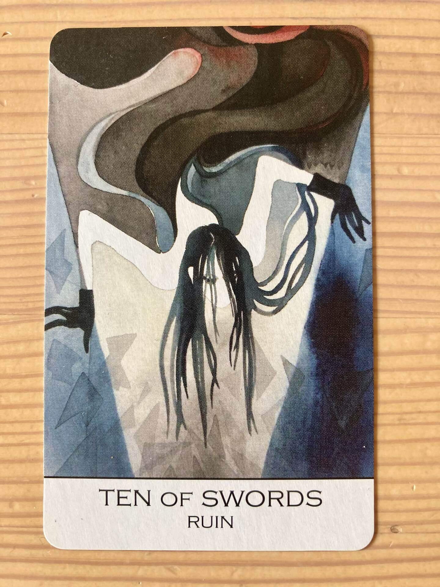 タロット日記】Ten of Swords（Ruin）｜FukuLō