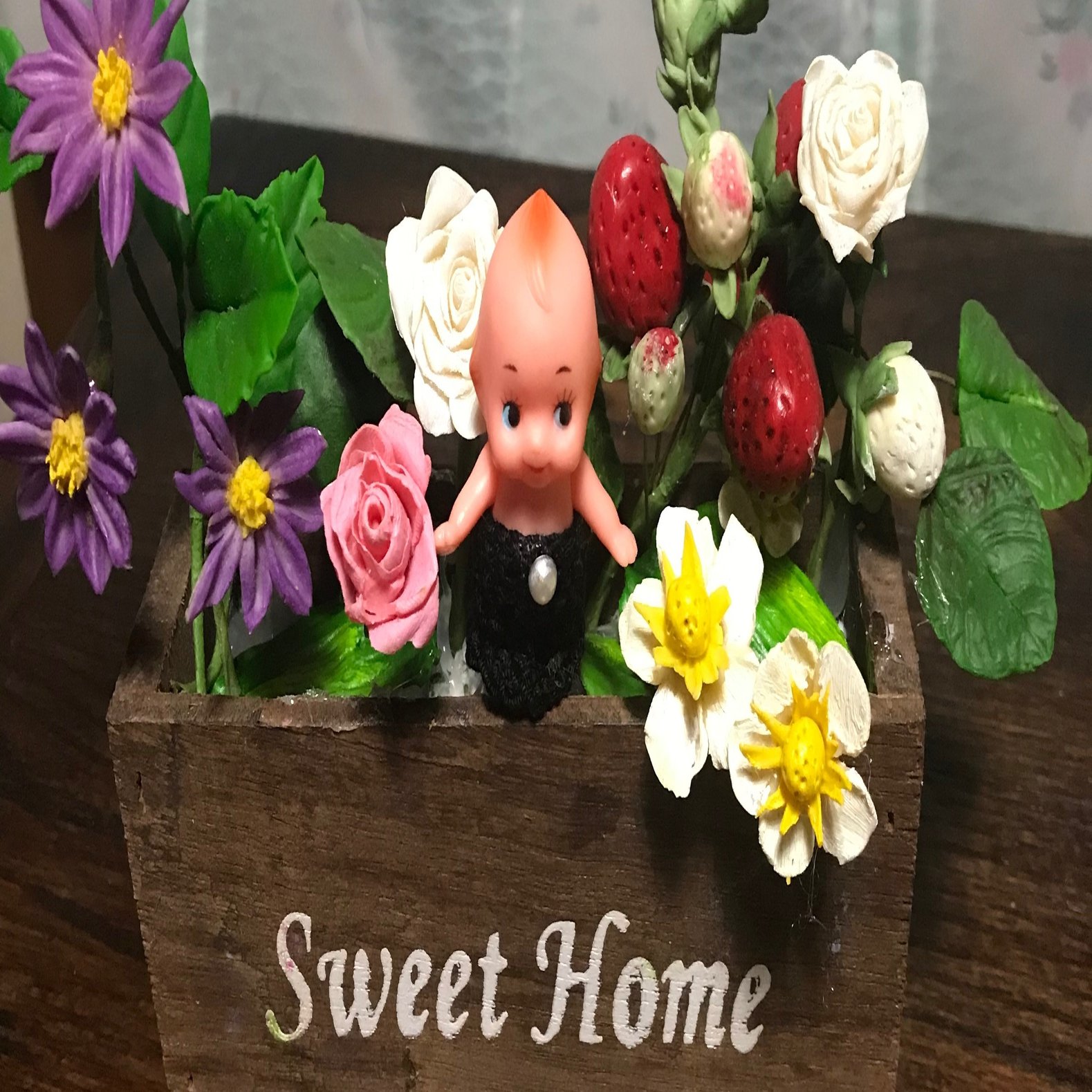 2020.4月20日 パンフラワー(粘土の花)作品①｜Knit優香