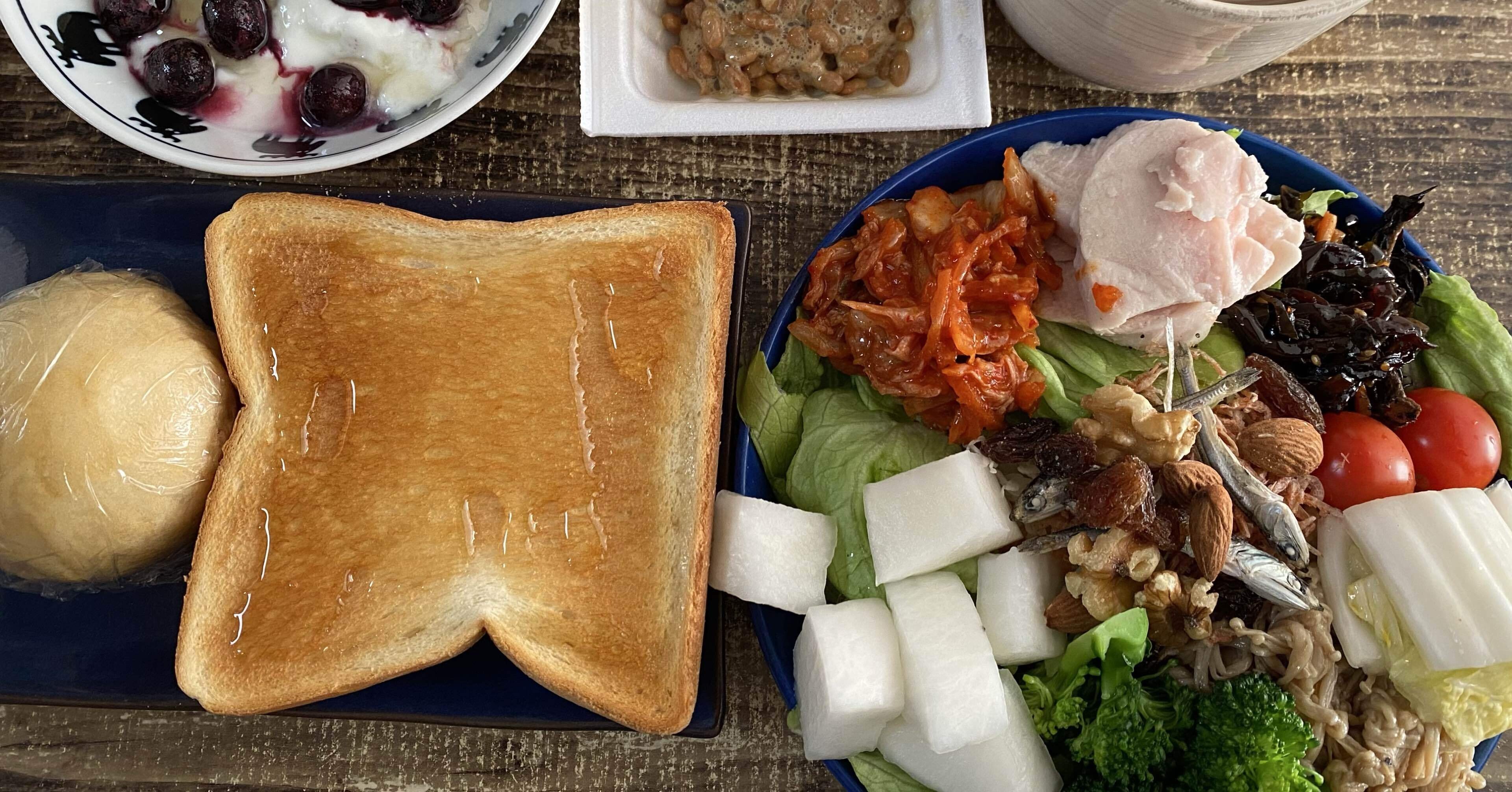 今朝の朝食196오늘의 조식｜トッキバン
